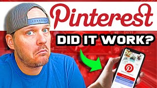 I Tried Pinterest Affiliate Marketing For 30 Days  Using AI [upl. by Rosalinde]