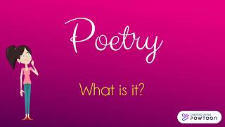 What is Poetry  Introduction to Poetry [upl. by Sivert]