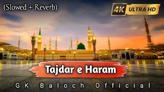 Tajdar  e  Haram  Lyrics Naat  New Naat Sharif  GK Baloch Official [upl. by Dodds824]