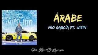 Nio García Ft Wisin  Árabe👳🏻‍♀️ Letra [upl. by Annecorinne418]