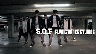 엑소EXO  으르렁 Growl remix at MAMA 2013 KPOP dance cover by Flying Dance Studios [upl. by Nichol950]