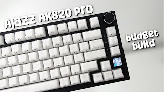 60 deep marbly keyboard  unboxing amp modding  Ajazz AK820 Pro [upl. by Amaras]