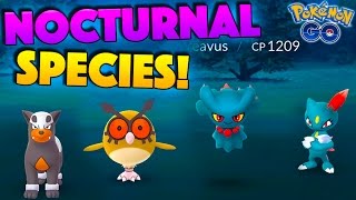 NEW NOCTURNAL SPECIES DISCOVERED Do These Spawn MORE at Night POKEMON GO MYTHBUSTERS [upl. by Eilrahc]