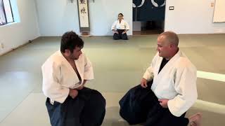 Aikido Kata Dori Ikkyo [upl. by Dnob]