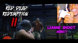 I Wanna Shoot Micah Red Dead Redemption 2Part 4 [upl. by Eednas]