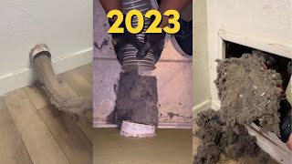 Videos that make you want to clean your dryer vent Best of 2023 cleaning compilation [upl. by Yann846]