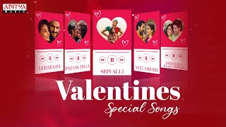 Valentines Day Special  Jukebox  Telugu Love Songs  Valentines Day Telugu Songs 2022 TeluguSongs [upl. by Kaiulani667]