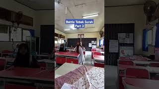 Battle tebak nama surah part 3 [upl. by Aicillyhp]