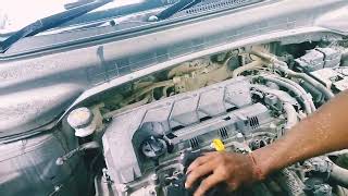 hyundai creata petrol bsiv engine oil change [upl. by Oralee991]