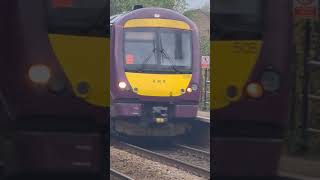 170 508 passing through Great Coates from Grimsby Town to Leicester [upl. by Lucchesi]