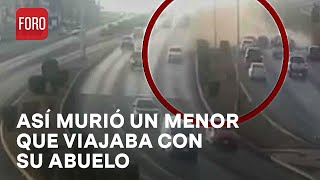 Abuelo y nieto chocan en avenida de Chihuahua el menor murió  Las Noticias [upl. by Nash62]