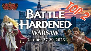 Dorinthea Top 2 Battle Hardened Warsaw Deck Tech [upl. by Nnayrb]