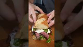 Steak Sandwich shortsfeed shorts sandwich viralreels [upl. by Oster]