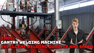 Precision and Power ZMDE Gantry Welding Machine [upl. by Eriuqs838]