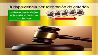 Jurisprudencia por reiteración de criterios y por contradicción de tesis [upl. by Enyalaj21]