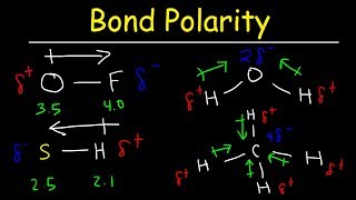 Bond Polarity Electronegativity and Dipole Moment  Chemistry Practice Problems [upl. by Ahsiaa449]