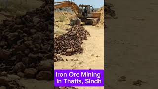 Iron Ore Mining in Thatta Sindh  MiningInsights [upl. by Theall]