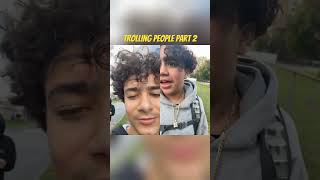 Trolling people part 2 funny hoodfunny funnyprank hoodvlogs prankideas comedy [upl. by Vittorio]