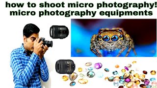 How to shoot micro photography quotjewelleryquot Product Photography [upl. by Amoritta939]