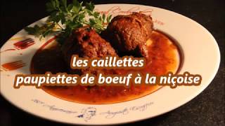 caillettes paupiettes de boeuf a la nicoise [upl. by Hoashis]