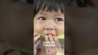 10 FRUTAS para BEBÉS de 6 meses 🍊🍌 [upl. by Groveman]