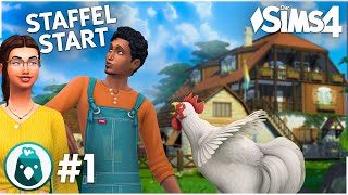 Staffel Start Landhaus Leben 💚 LIVE Lets Play auf dem Bauernhof 1  Die Sims 4 deutsch [upl. by Bixler855]