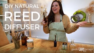 How to Make a Natural Reed Diffuser [upl. by Adriano892]