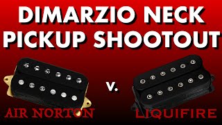 DiMarzio Neck Pickup Shootout Air Norton vs Liquifire  Bryan Does Gear 6 [upl. by Ecargyram]