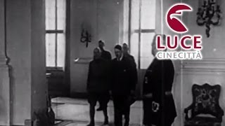 Il Duce e il Fuhrer lincontro al quartier generale germanico 1944 [upl. by Botti628]