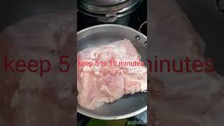 How to Quickly Defrost Frozen chicken in under 5to 10 minutes [upl. by Aennil538]