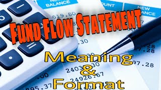 Management Accounting fund flow statement  Meaning amp format [upl. by Thetes]