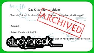 ARCHIVIERT Das Knappheitsproblem  Volkswirtschaftslehre [upl. by Whyte]