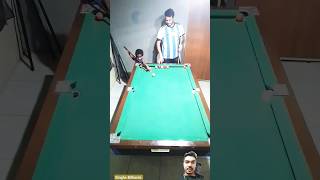 Small Kid Playing Pool  shorts 8ballpool 2014 [upl. by Ecirtnahs689]