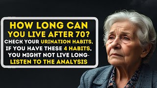 How Long Can You Live After 70 You Can Tell by Looking at Your Urination Habits [upl. by Camilo]