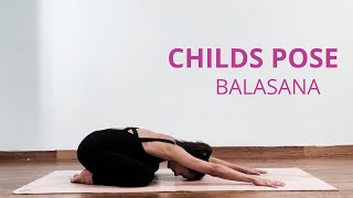 A Beginners Guide To Yoga Childs Pose Balasana [upl. by Aneerehs360]