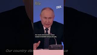 Russia quotUnlikely To Be A Target For Islamic Fundamentalistsquot Putin Says [upl. by Pascha226]