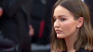 Kristina Romanova Cannes 2022 Elvis Premiere may 25th 2022 [upl. by Llenwahs]