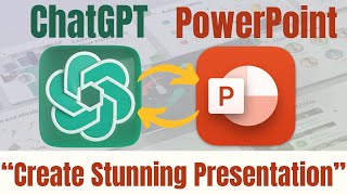 Create Stunning PowerPoint Presentations with ChatGPT [upl. by Vitalis]