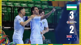 Full Match  AFC Futsal Asian Cup Thailand 2024™  Group B  Uzbekistan vs Australia [upl. by Vivien260]