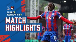 Match Highlights Crystal Palace 20 Bournemouth [upl. by Resiak]