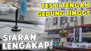 Tes Peforma Antena Di Daerah Mall Cimanggis  Siaran Lokal LENGAKAP [upl. by Marilin]