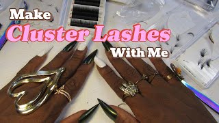 Make Cluster Lashes With Me [upl. by Jagir]