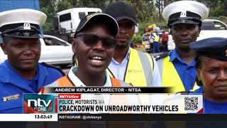 NTSA begins crackdown on unroadworthy vehicles [upl. by Etnahsal]