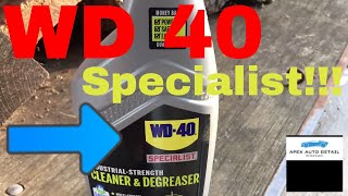 WD 40 Specialist Industrial Strength Cleaner and Degreaser [upl. by Gilly115]