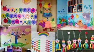 Preschool decoration ideasClassroom decoration designWall decoration ideasdoor decoration ideas [upl. by Edd]