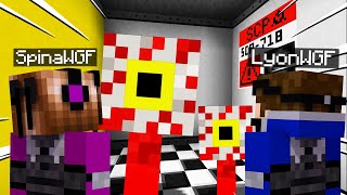 NON FISSARE QUESTI OCCHI Minecraft SCP 2  718 [upl. by Ydnat]