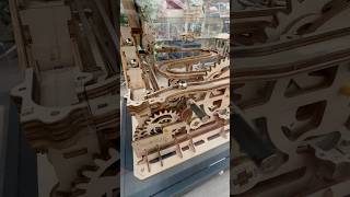 ROKR Wooden Roller Coaster 🎢 Motorised 🎱 [upl. by Saile157]