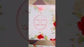 Wedding invitation card design🌹🌹❤️❤️💌💌sukoonkizindagi youtubevideo viralvideo cardideas couple [upl. by Arykahs]