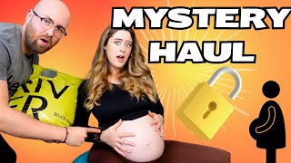 I tried on a MYSTERY Maternity Clothes Haul fail [upl. by Jarrid798]