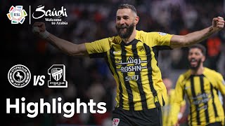 Benzema helps Ittihad retain their lead atop the RSL  Highlights presented by Visit Saudi [upl. by Asirahc]